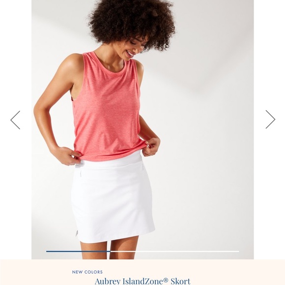 Tommy Bahama white skort nwt - Picture 1 of 3